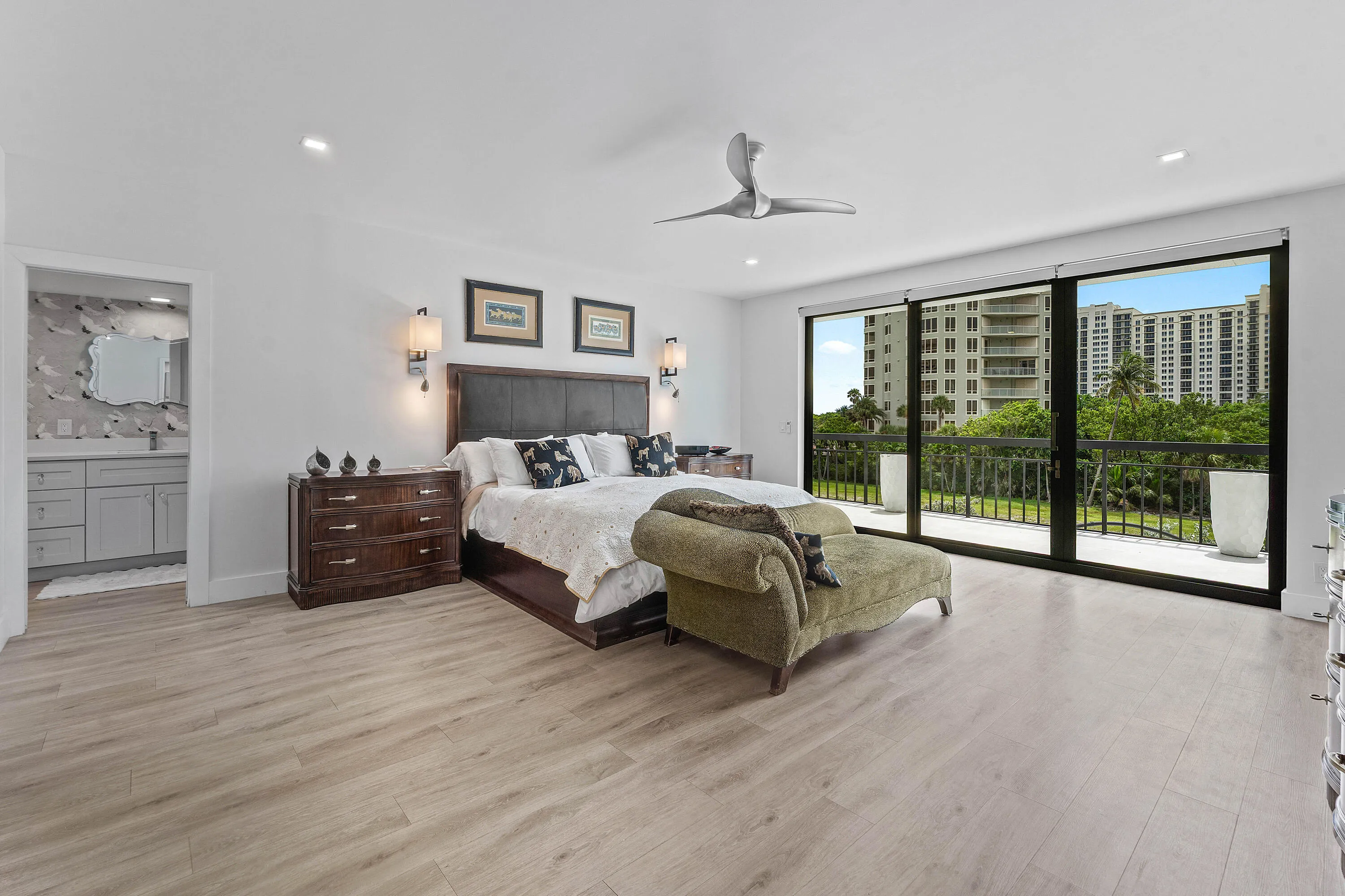 Master Bedroom w/ Private Balcony