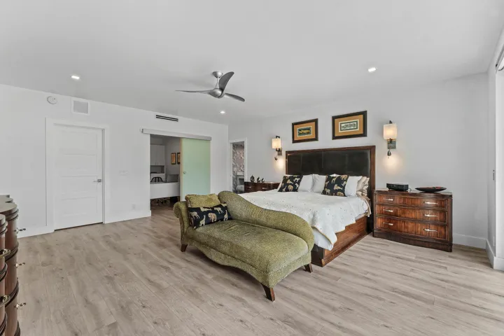 Master Bedroom has His & Hers Bathrooms