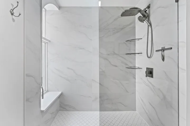 Master Bathroom 1 shower