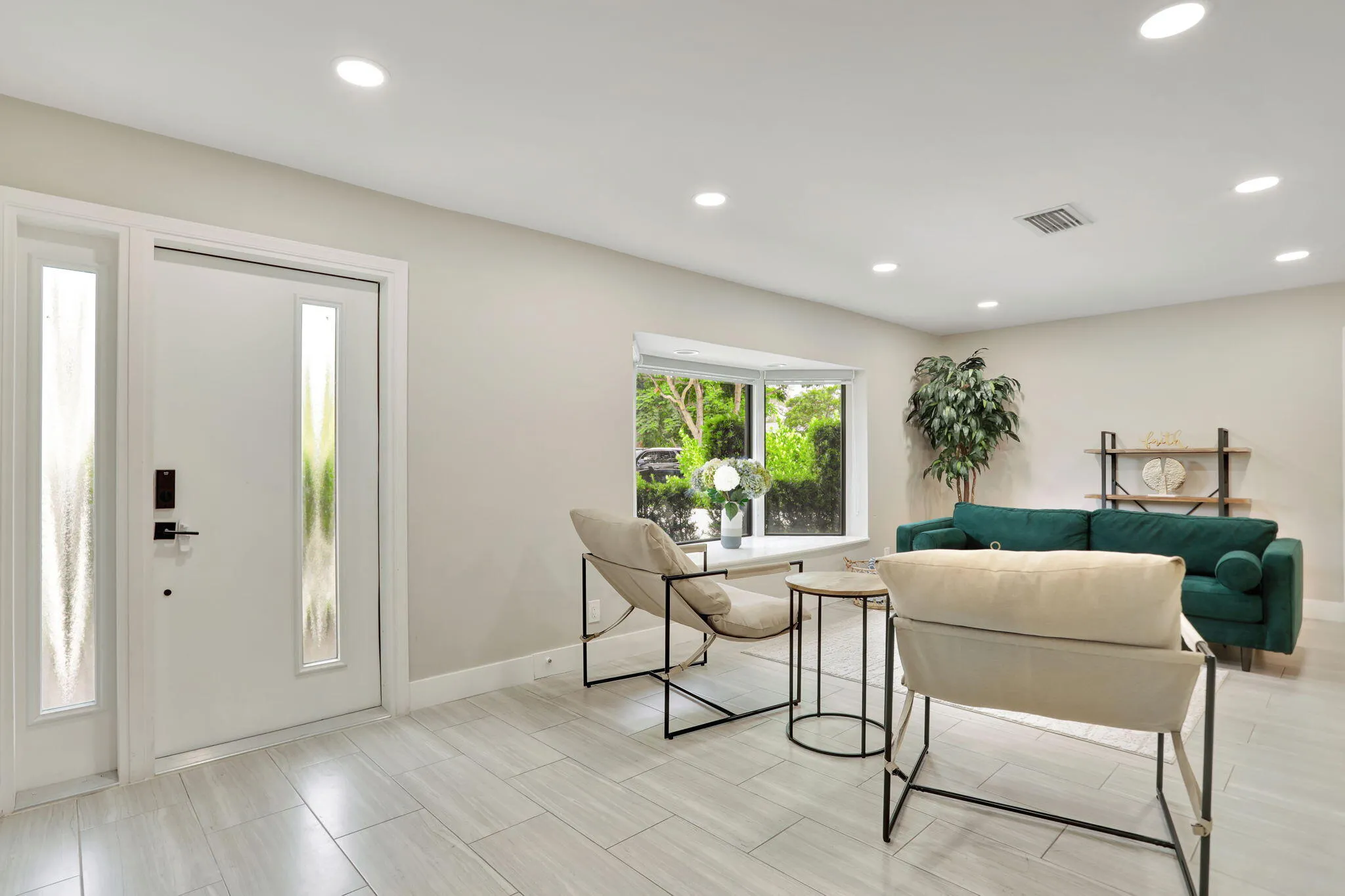 Entryway and Formal Living Area