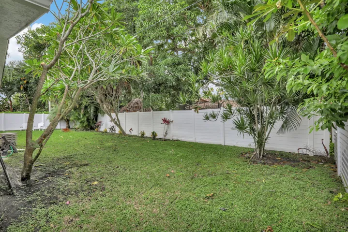 Completely Fenced Yard