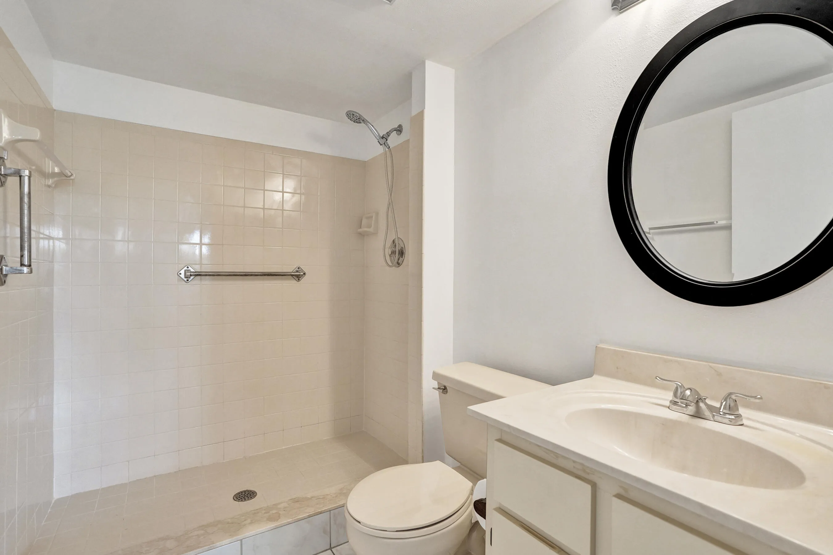 walk-in shower