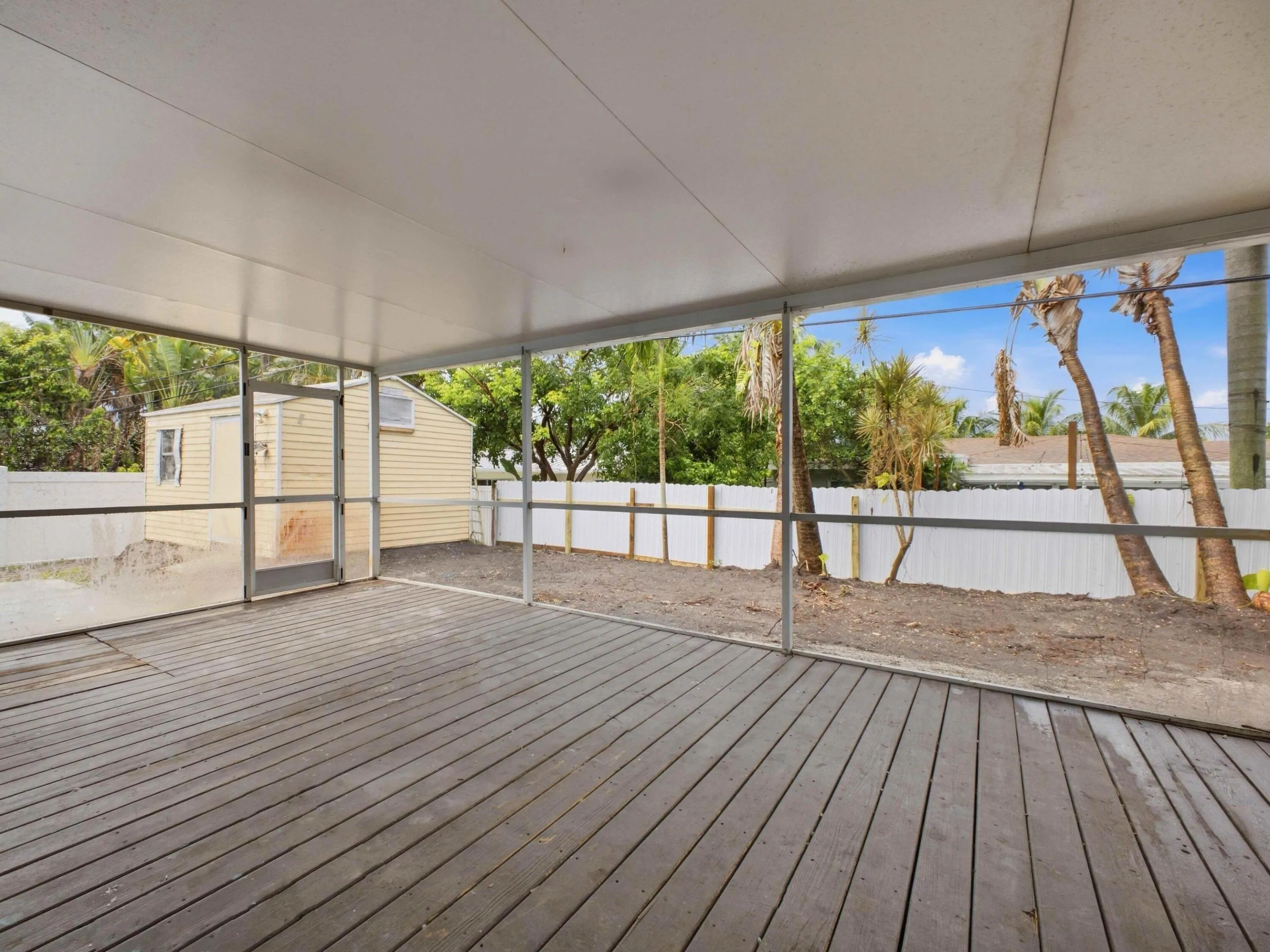 Screened Covered Patio