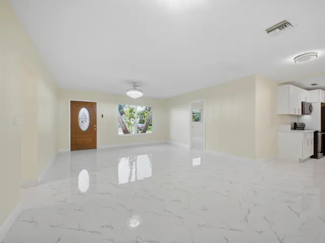 Dining to Living Kitchen