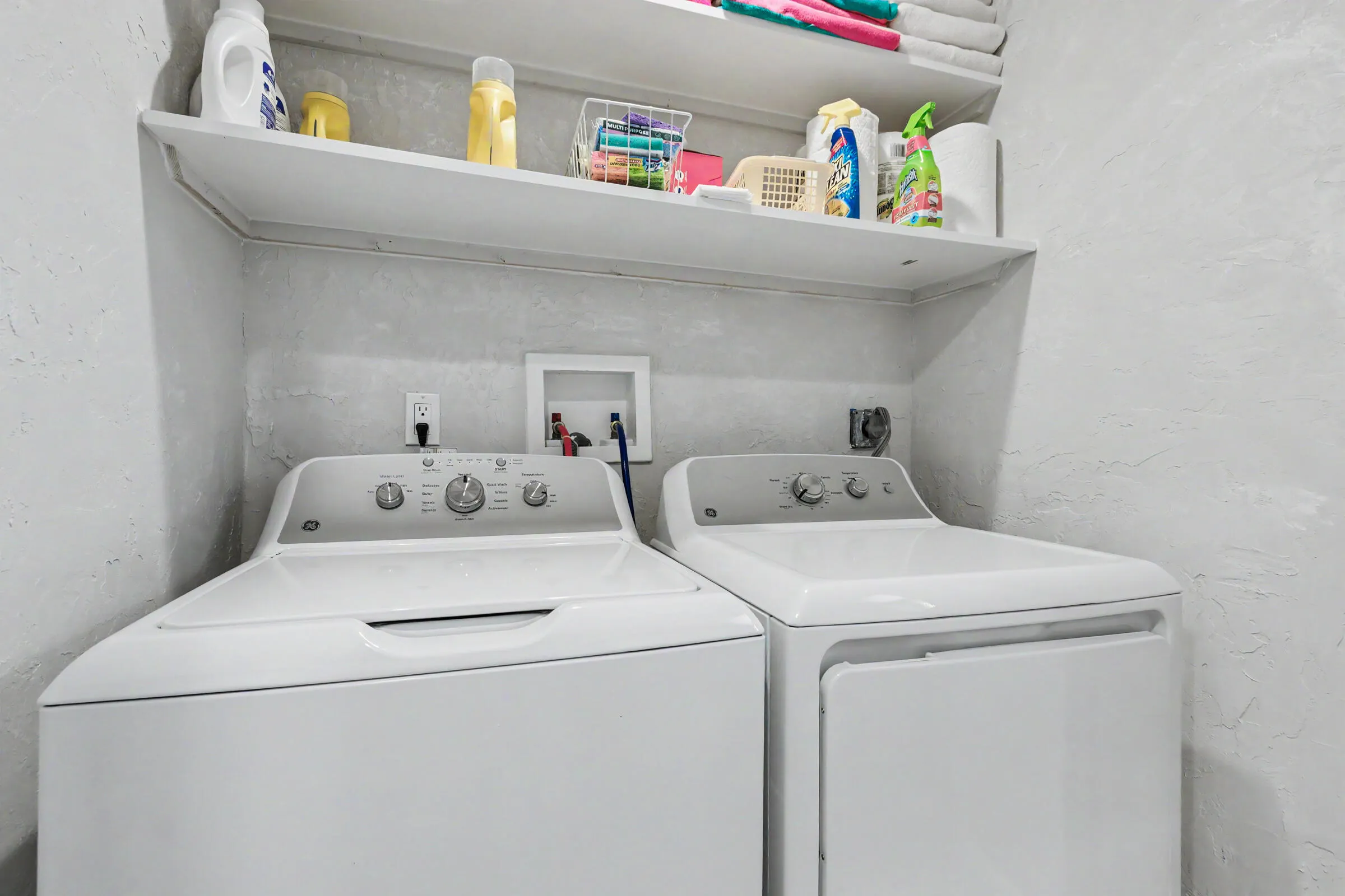 Laundry area inside
