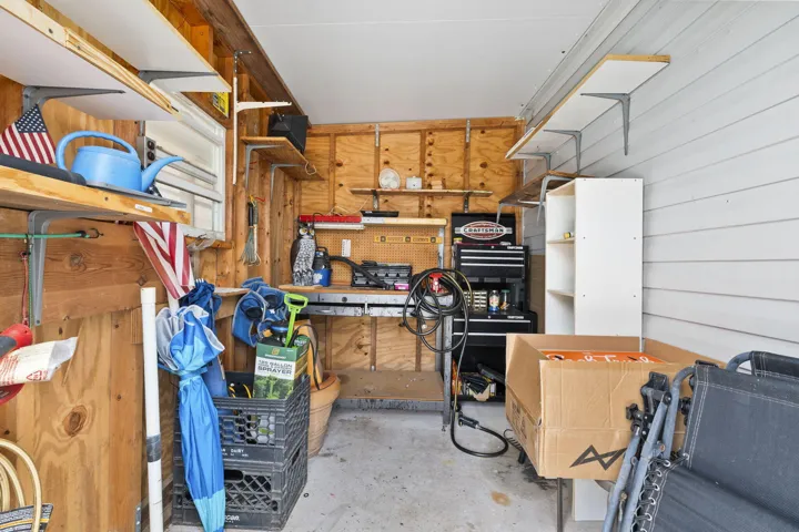 WORKSHOP-ENTRANCE AT REAR OF HOME
