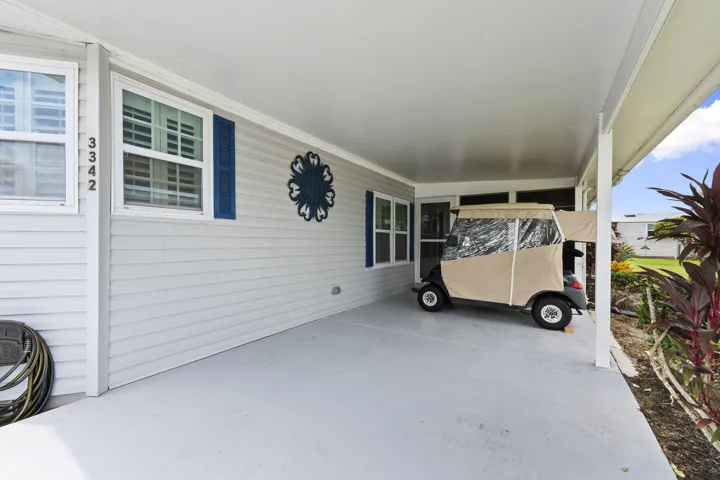COVERED CARPORT