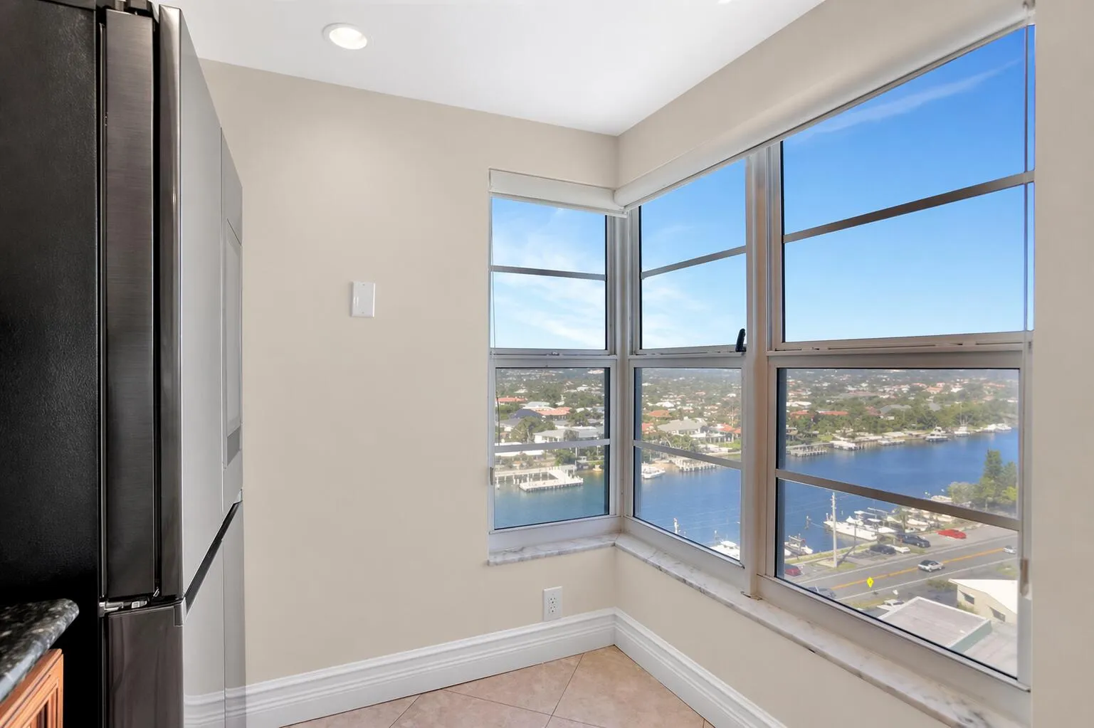 Enjoy your breakfast with amazing views of the intracoastal and ocean