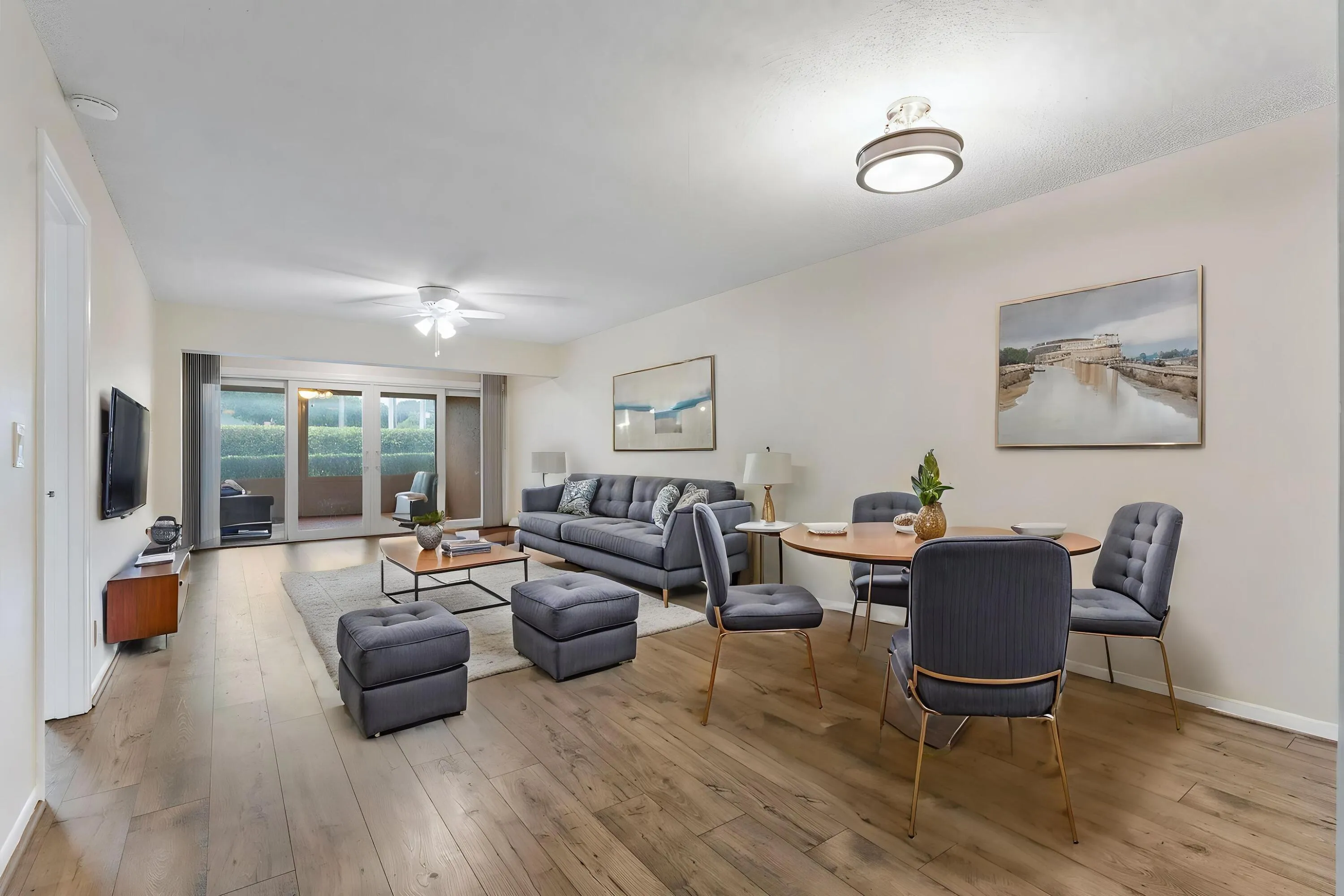 Virtually Stage Living Area