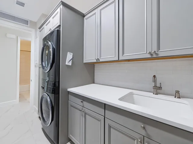 Laundry with Sink/Custom Cabinetry