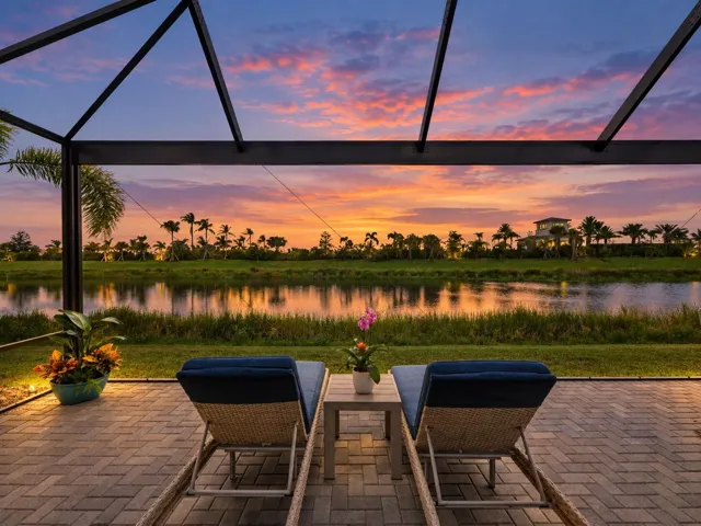 Lanai at sunset