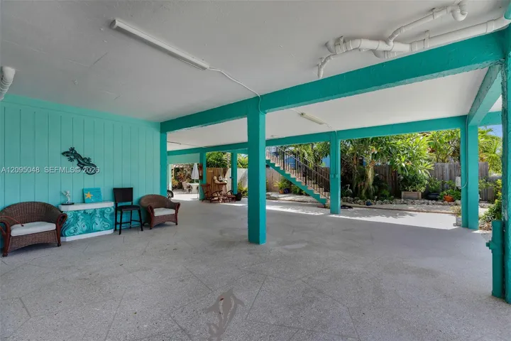 Lots of room for parking and outdoor living area