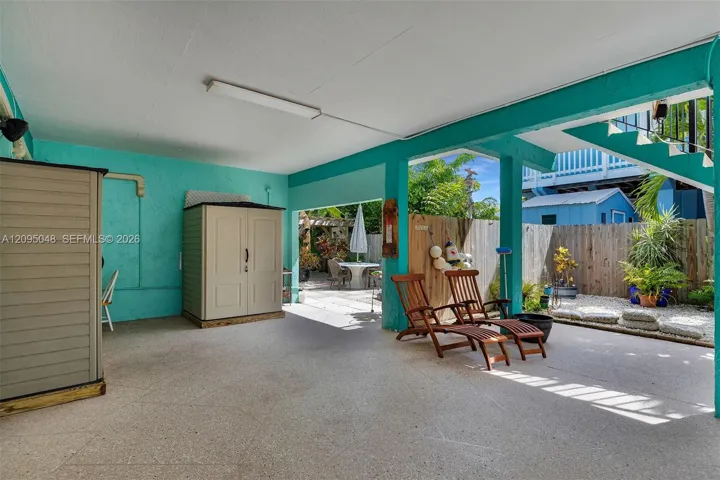 Lots of room for parking and outdoor living area