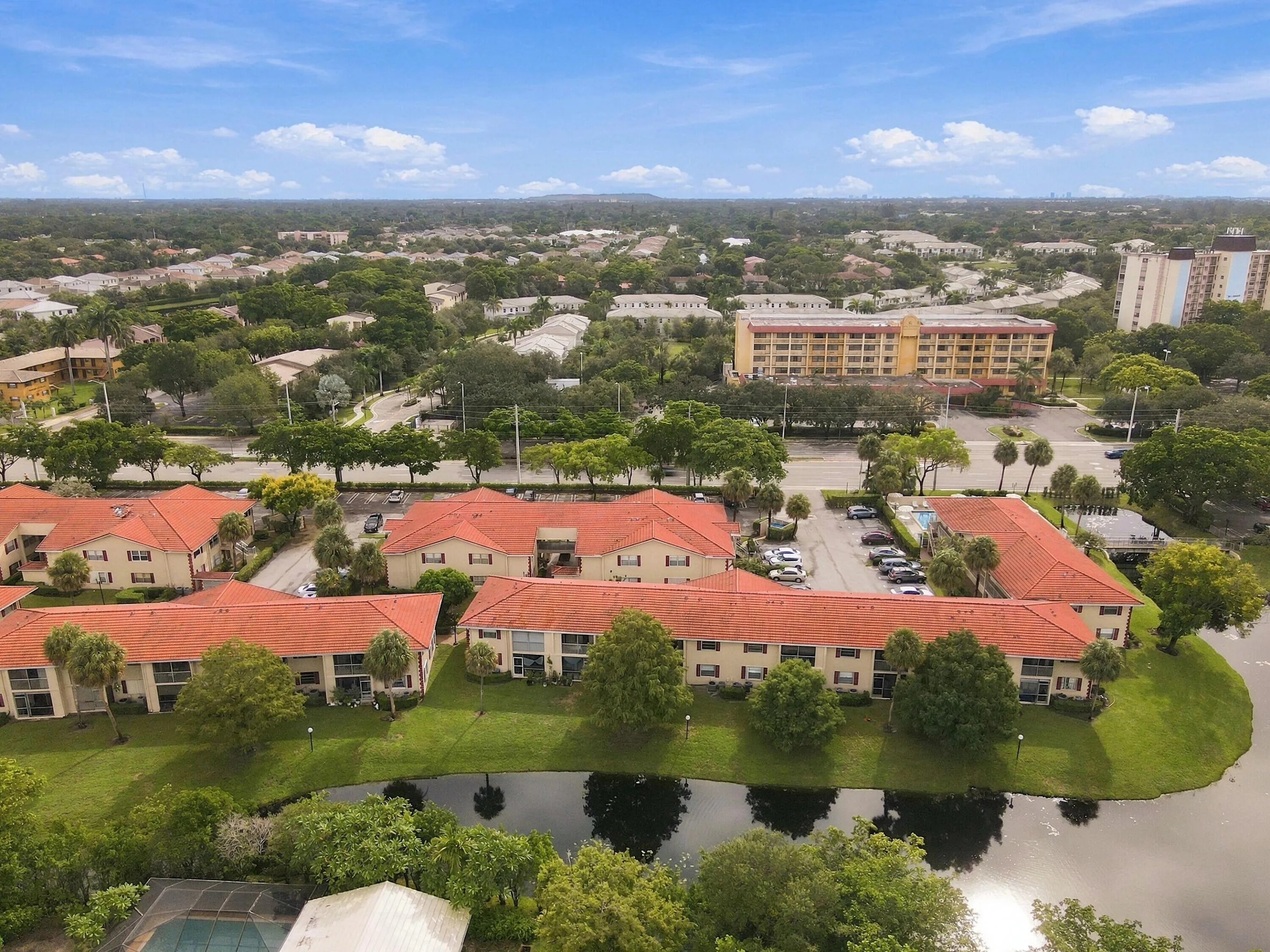Aerial Neighborhood View