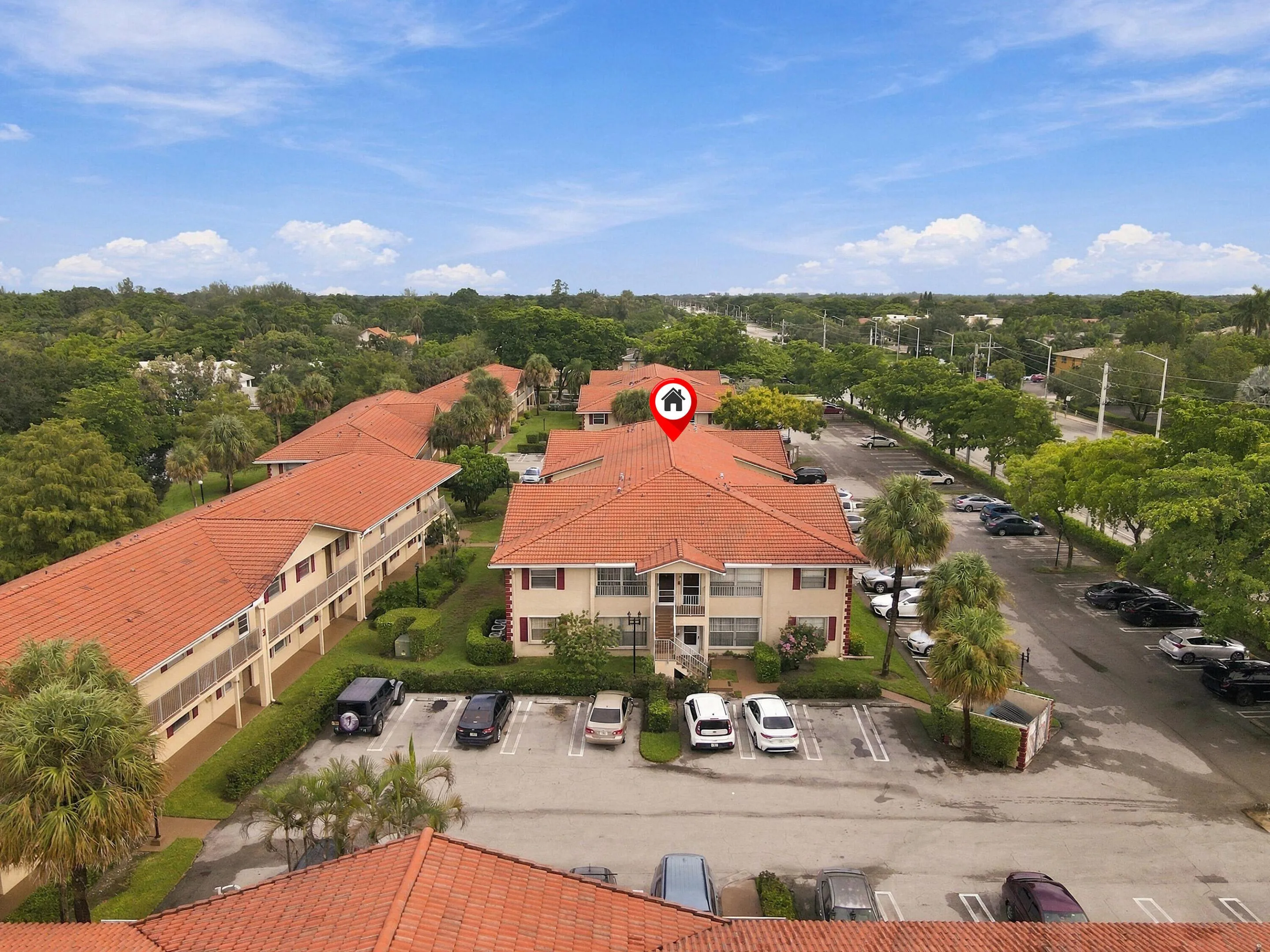 Aerial Neighborhood View
