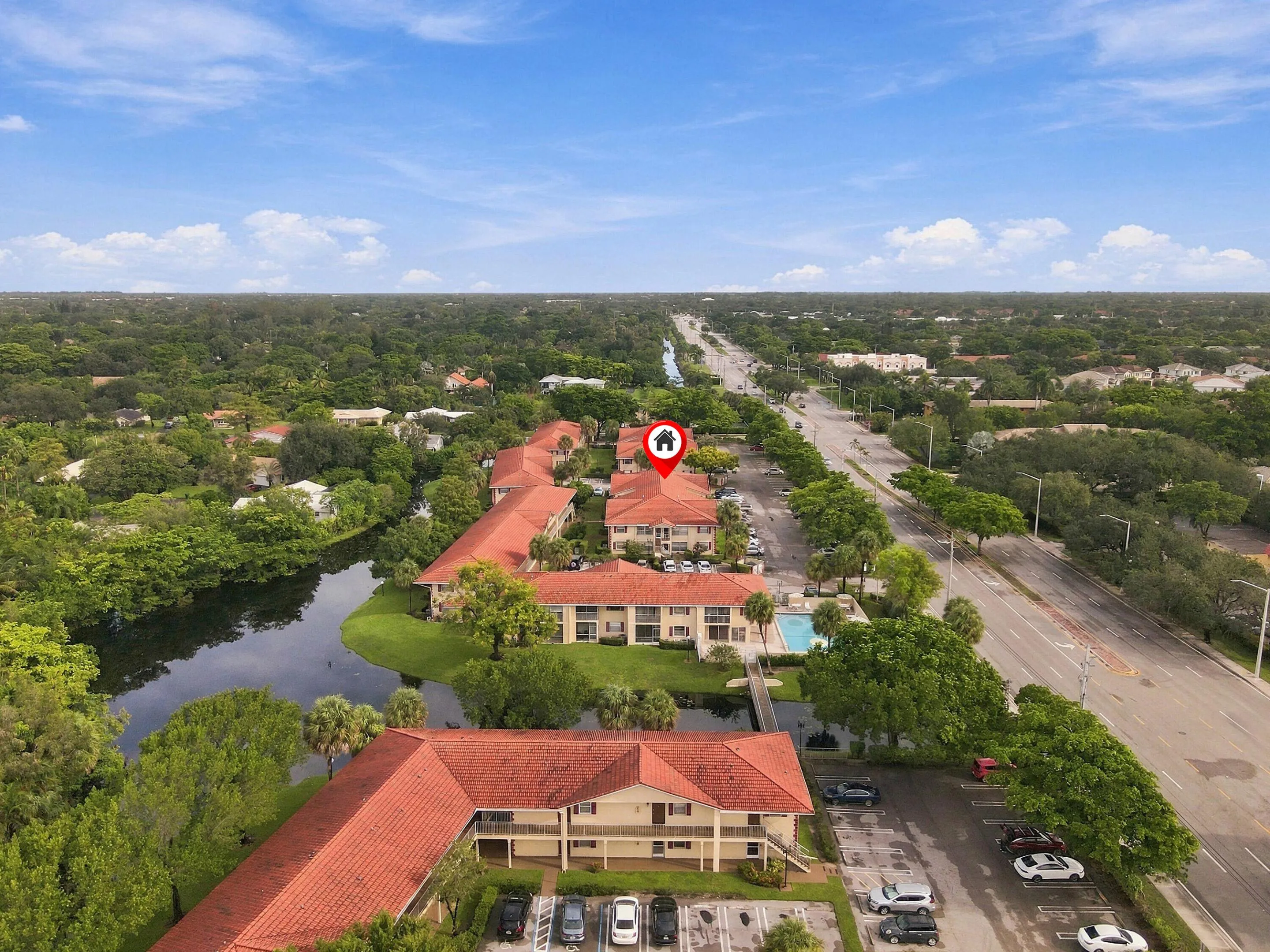 Aerial Neighborhood View