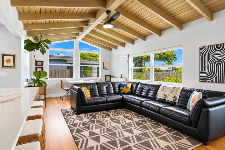 Living room view