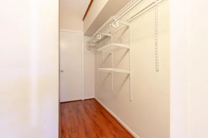 Long walk-in Closets