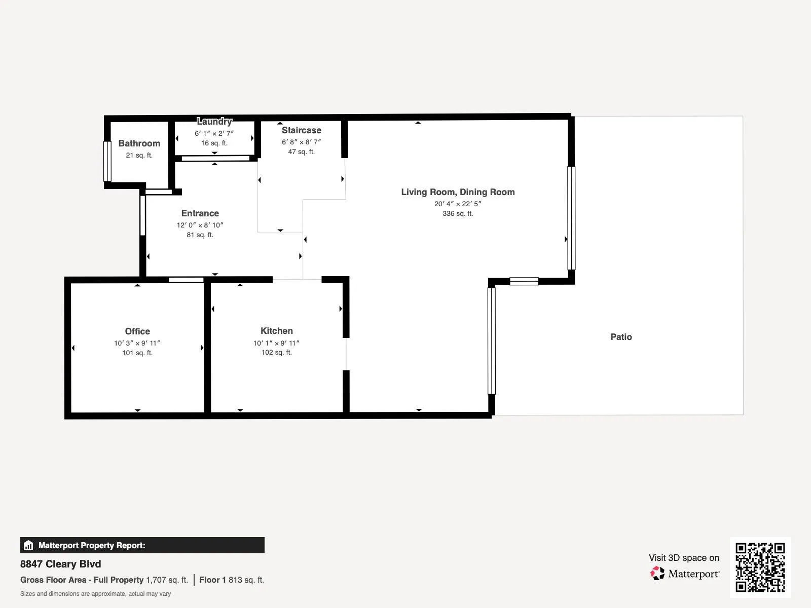 floorplan8847 Cleary Blvd - Floor 1