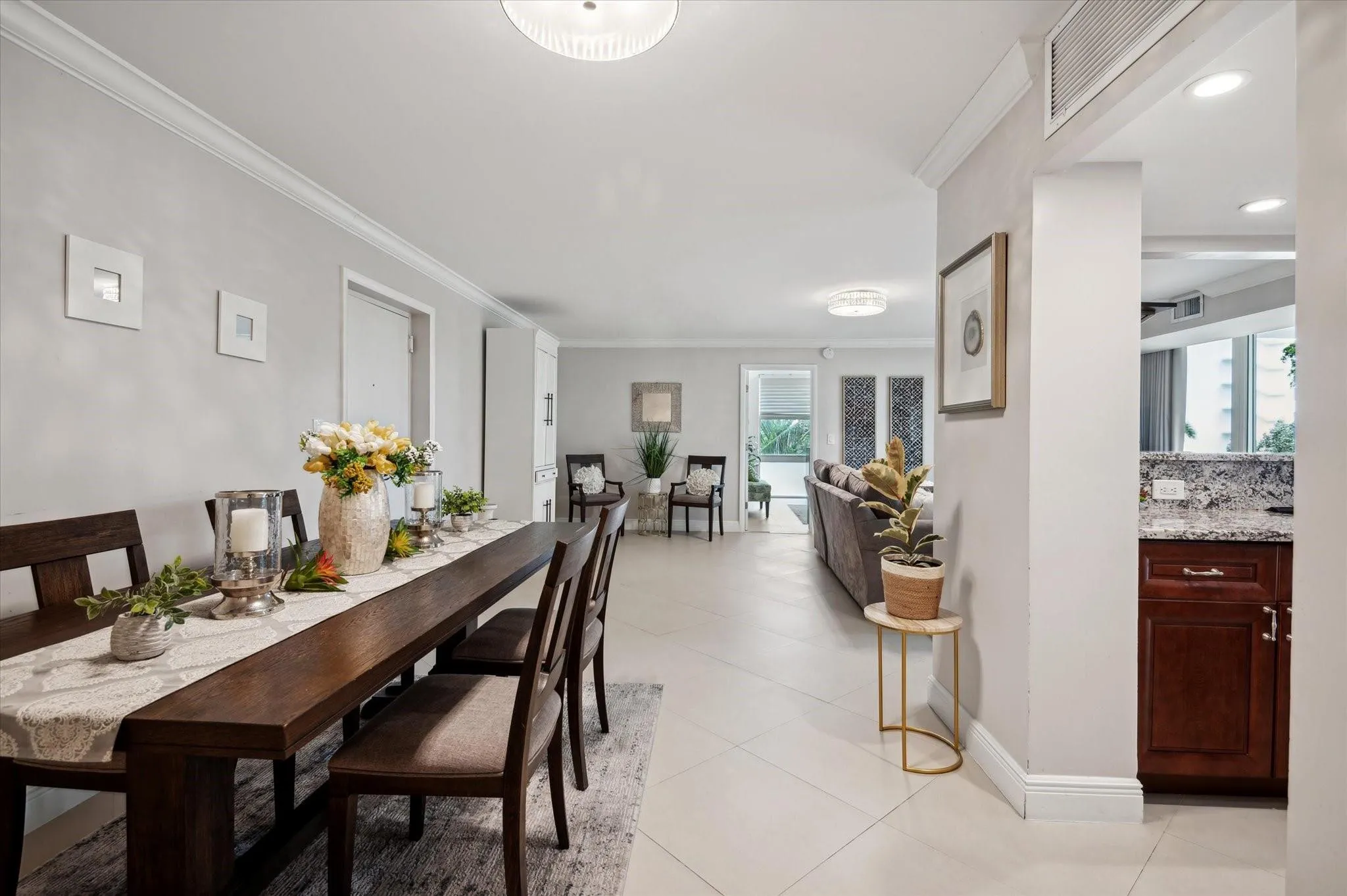 Dining area