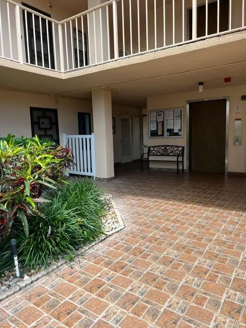 Front of the building