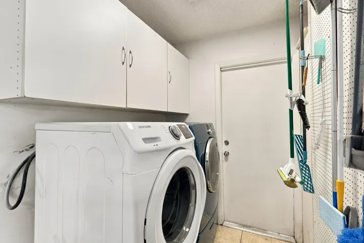 Laundry Area in the 2 car garage