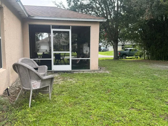 Rear Patio