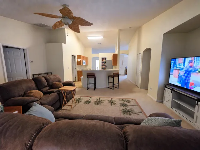 View Of Kitchen/Family Room