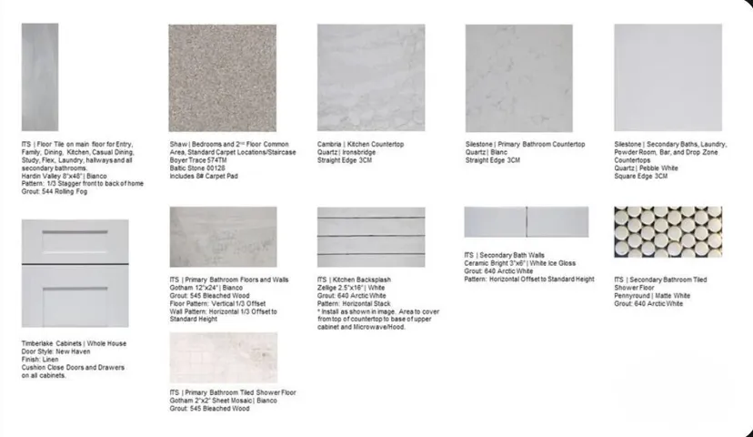 13529 SW Mazzano Street design selections! This home is currently under construction and selections are subject to change