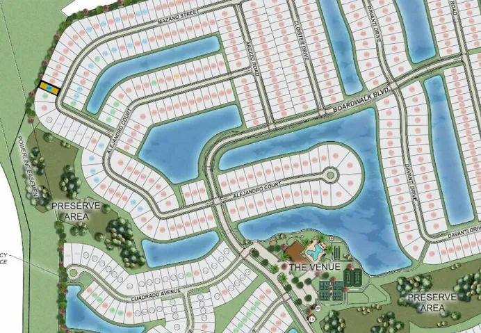 13529 SW Mazzano Street Site Map