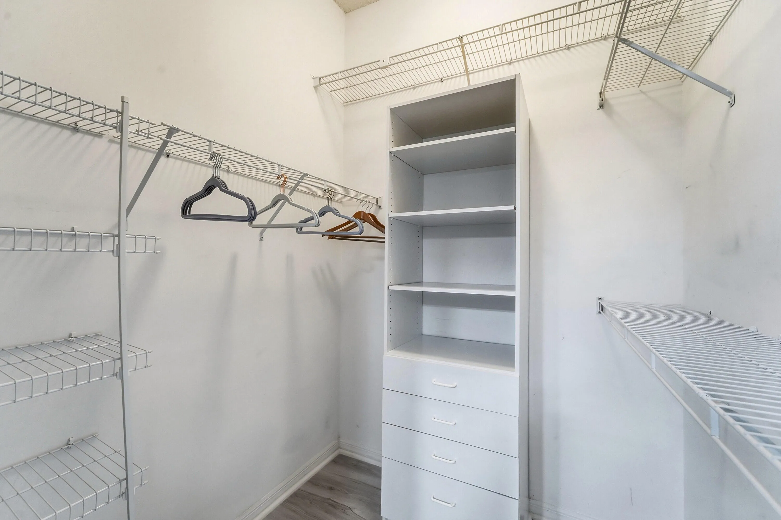 Large walk in closet