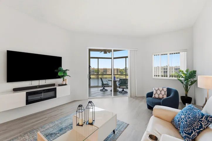 Main Living area with view of Lake