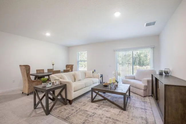 Model home - actual features may vary.