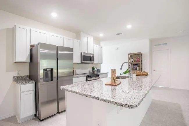 Model home - actual features may vary.