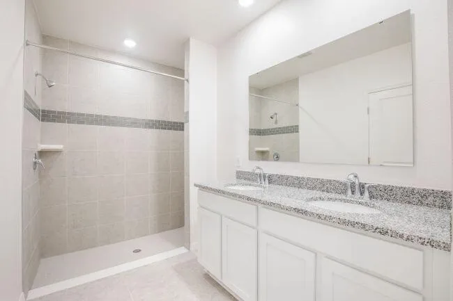 Model home - actual features may vary.