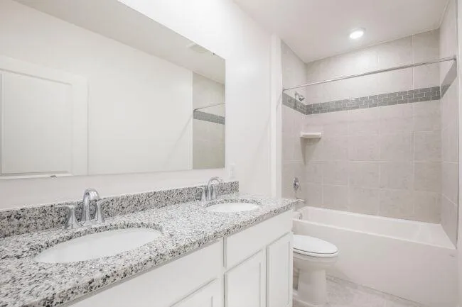 Model home - actual features may vary.