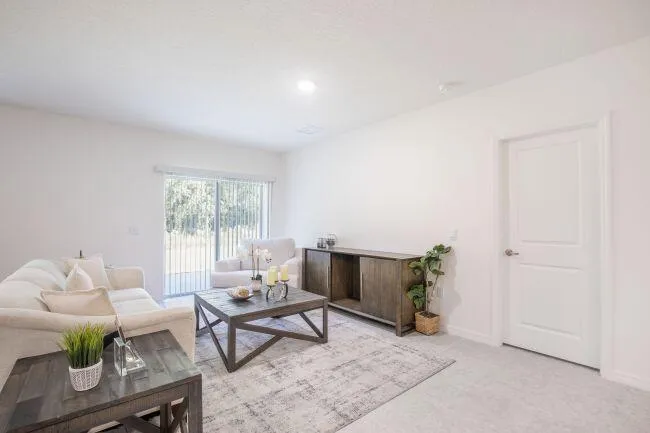 Model home - actual features may vary.