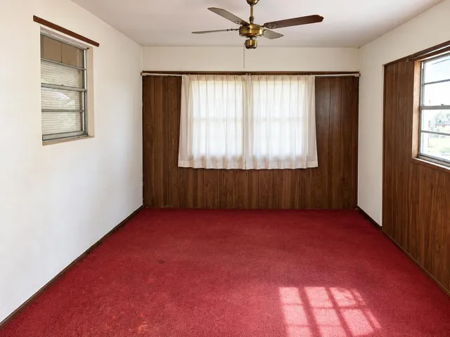 Enclosed garage