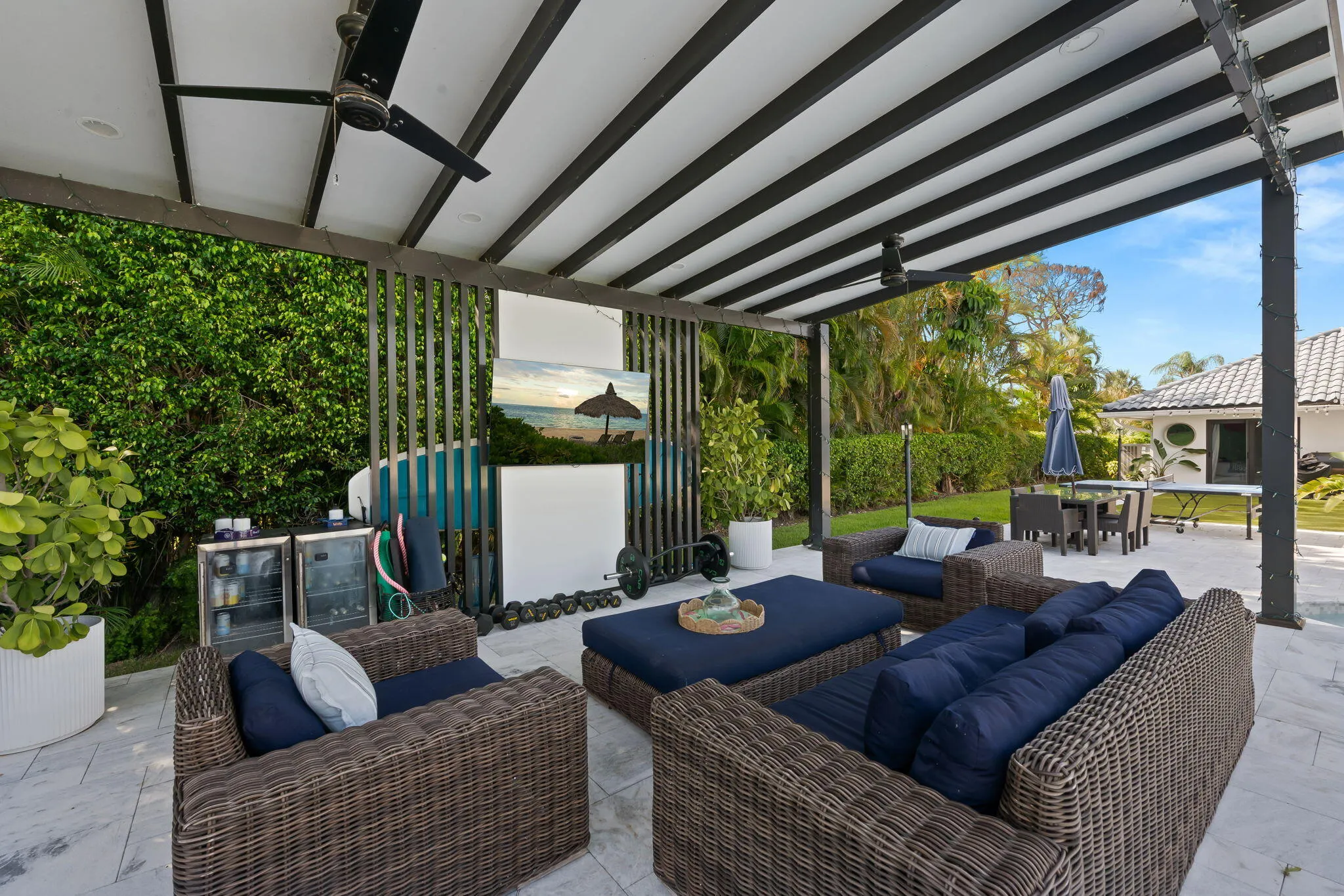 Outdoor patio