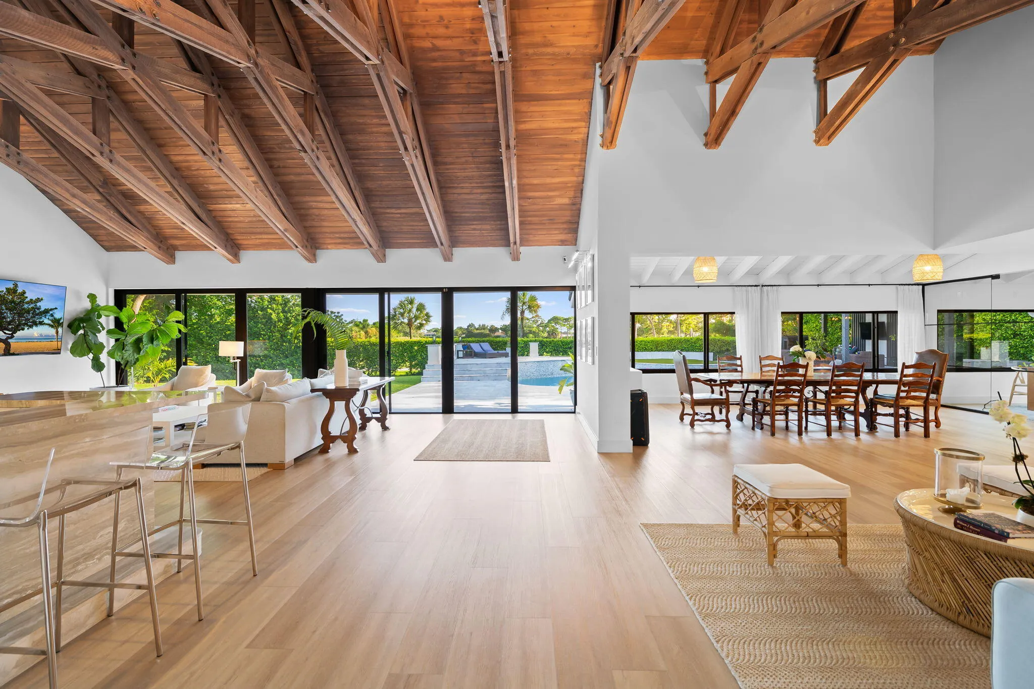 living/dining area