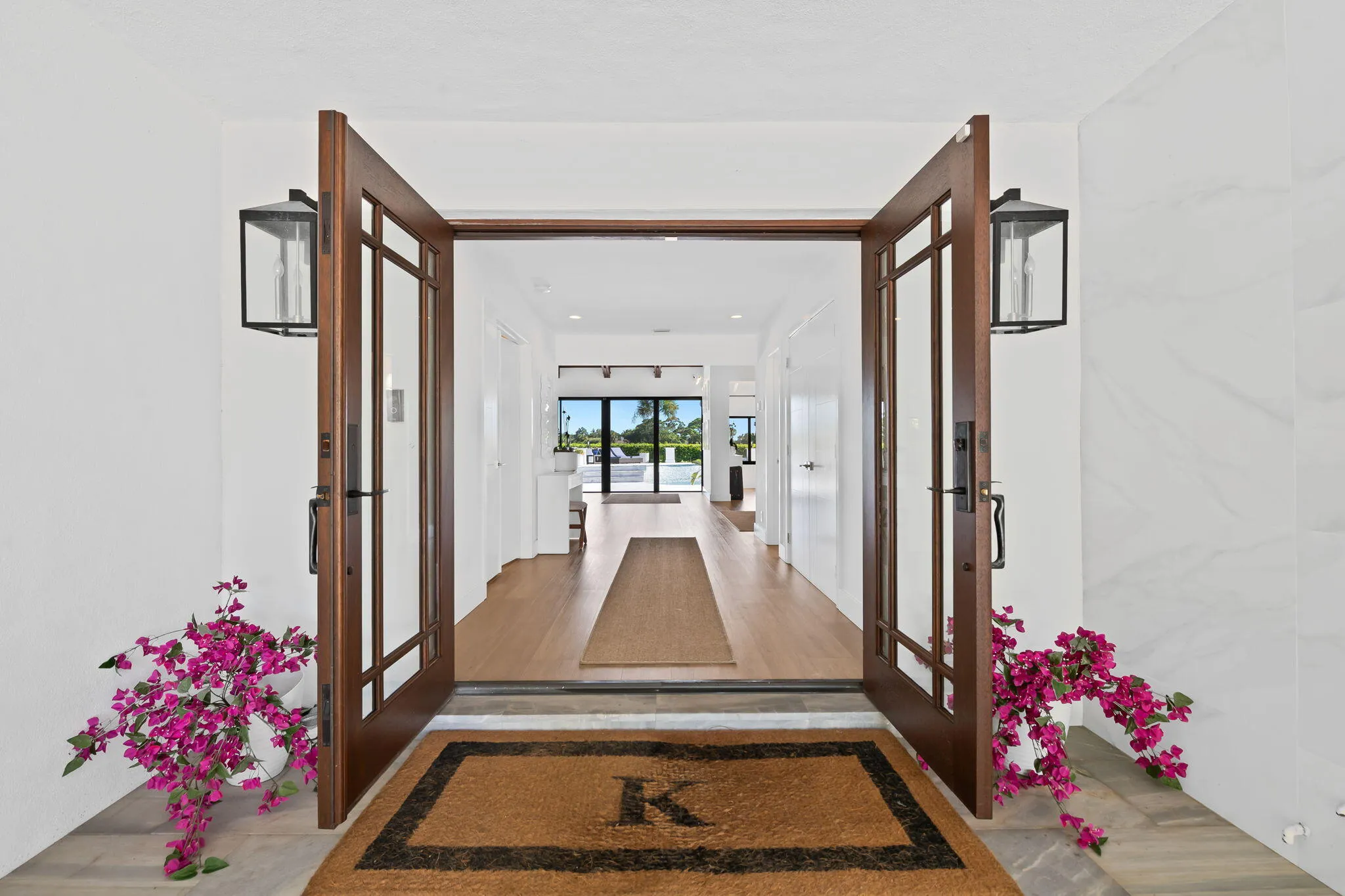 Entry and foyer