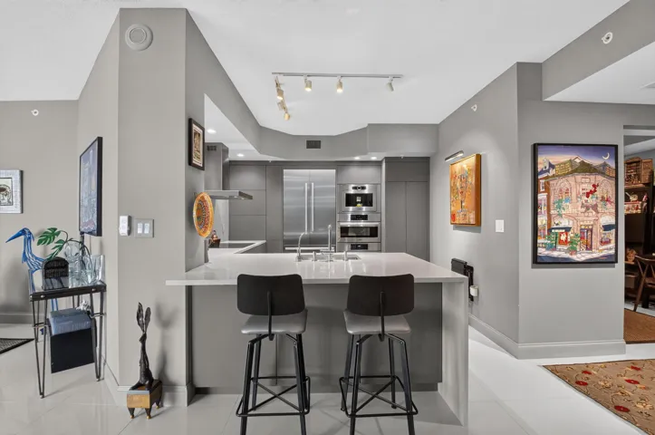 Custom Extended Breakfast Bar