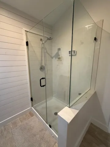 Primary bathroom shower