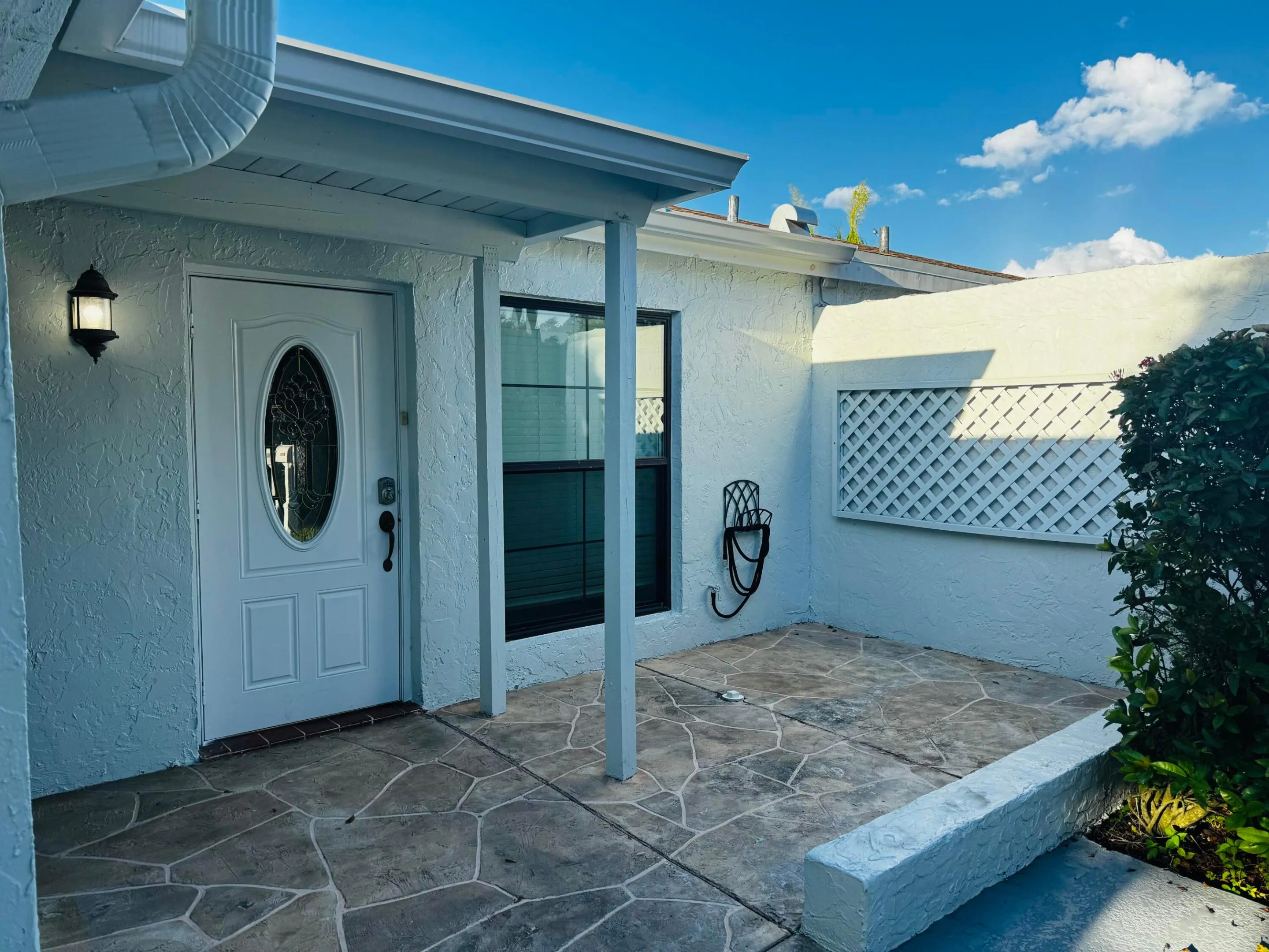 front patio