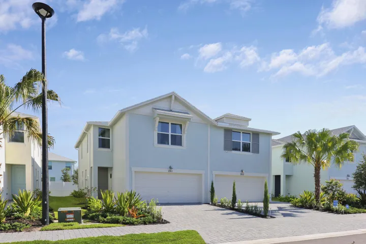 Community exterior and landscaping