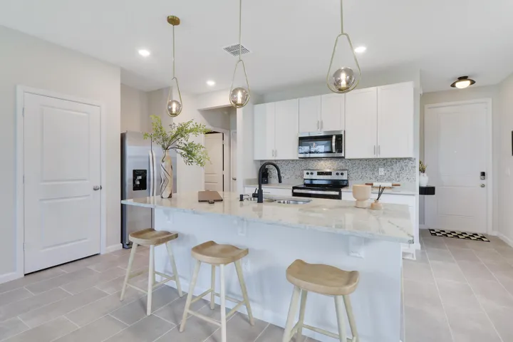 Kitchen island seating for four