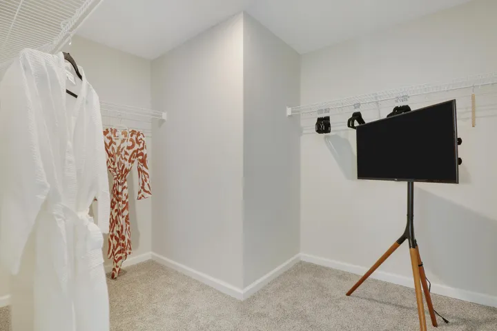 Primary walk-in closet
