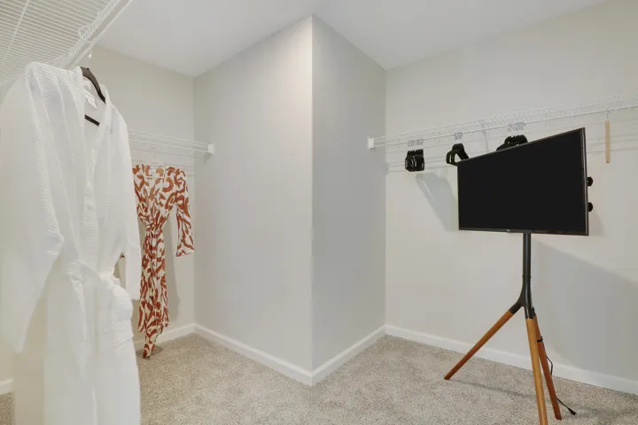 Primary walk-in closet