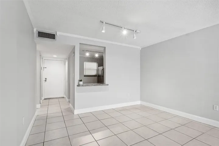 Dining area open to kitchen