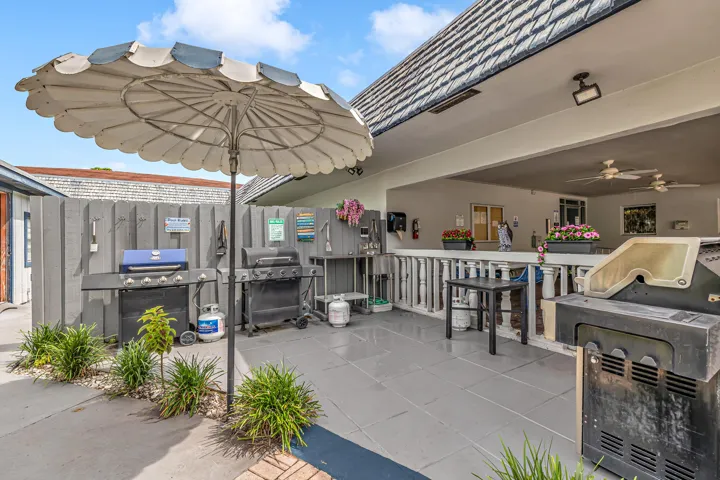Grill area